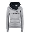 thumbnail image 1 of DDAPJ pyju Plus Size Hoodie for Womens 2023 Fall Fashion,Long Sleeve Hooded Pullover Fleece lined Casual Sweatshirt Electrocardiogram Print Cute Hoodies for Girls Teens, 1 of 2
