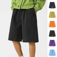 thumbnail image 1 of DDAPJ pyju Birthday Gifts! Men's Athletic Shorts Long Basketball Shorts Lightweight Drawstring Gym Workout Sport Shorts with Pockets Green L, 1 of 7