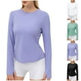 thumbnail image 1 of DDAPJ pyju Rash Guard for Women UPF 50+ Swimsuit Tops UV Sun Protection Long Sleeve Workout Swim Shirt Green XL, 1 of 7