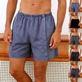 thumbnail image 1 of DDAPJ pyju Tear Away Mens Shorts for Knee Surgery Recovery & Post Hip Replacement Breakaway Athletic Shorts with Pockets Navy XL, 1 of 6