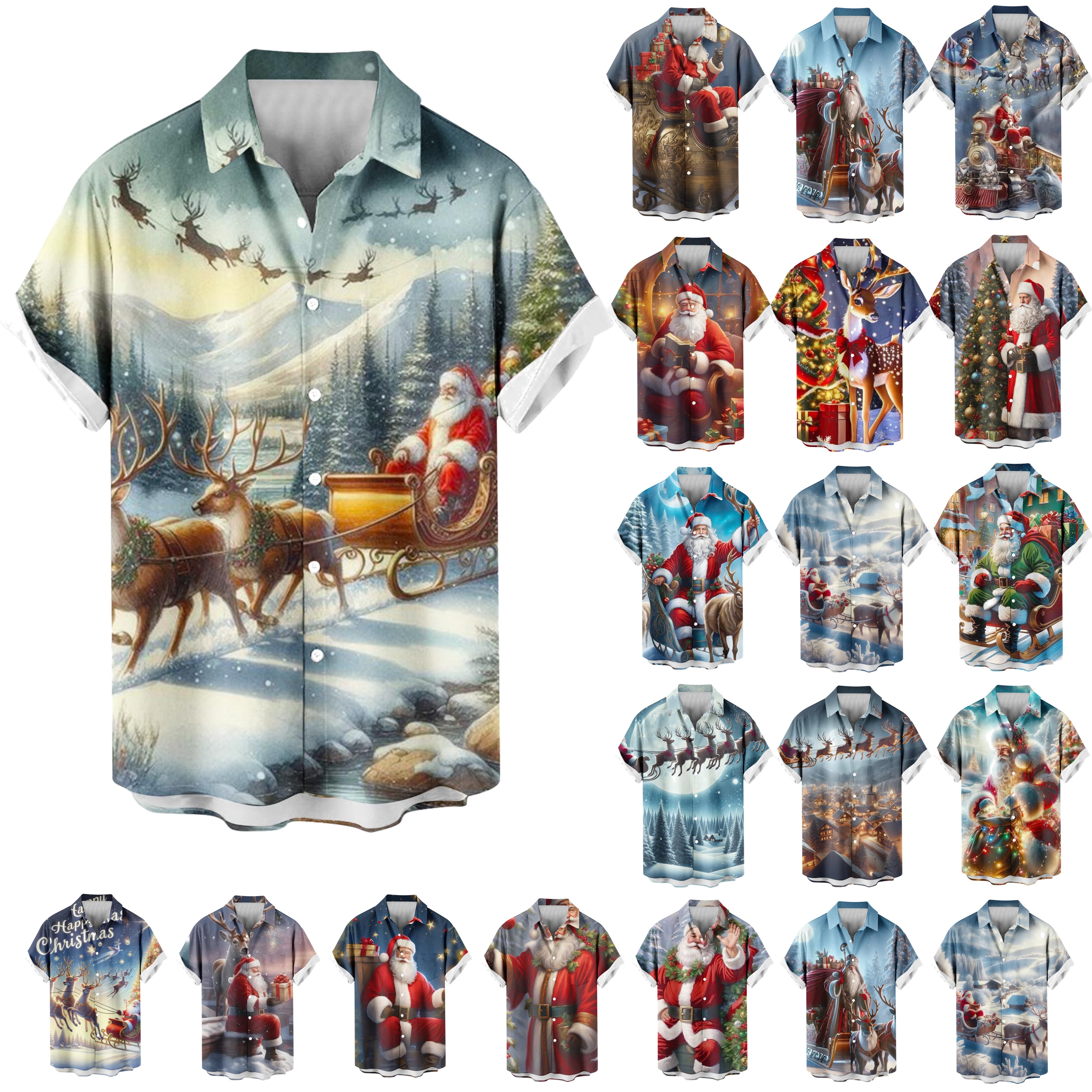 ddapj-pyju-ugly-christmas-shirts-for-men-short-sleeve-hawaiian-shirt