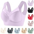 thumbnail image 1 of DDAPJ pyju Women's Full Coverage Mesh Bras No Underwire Sports Bra Breathable High Impact Support Bralettes Padding Lift Up Workout Vest Bralette Coffee XL, 1 of 6