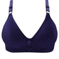 thumbnail image 1 of DDAPJ pyju Women's Invisibles Comfort Lightly Lined Seamless Wireless Triangle Bralette Bra, 1 of 7