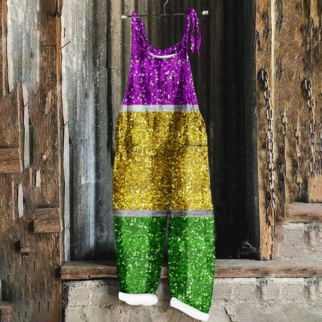 mardi gras rompers