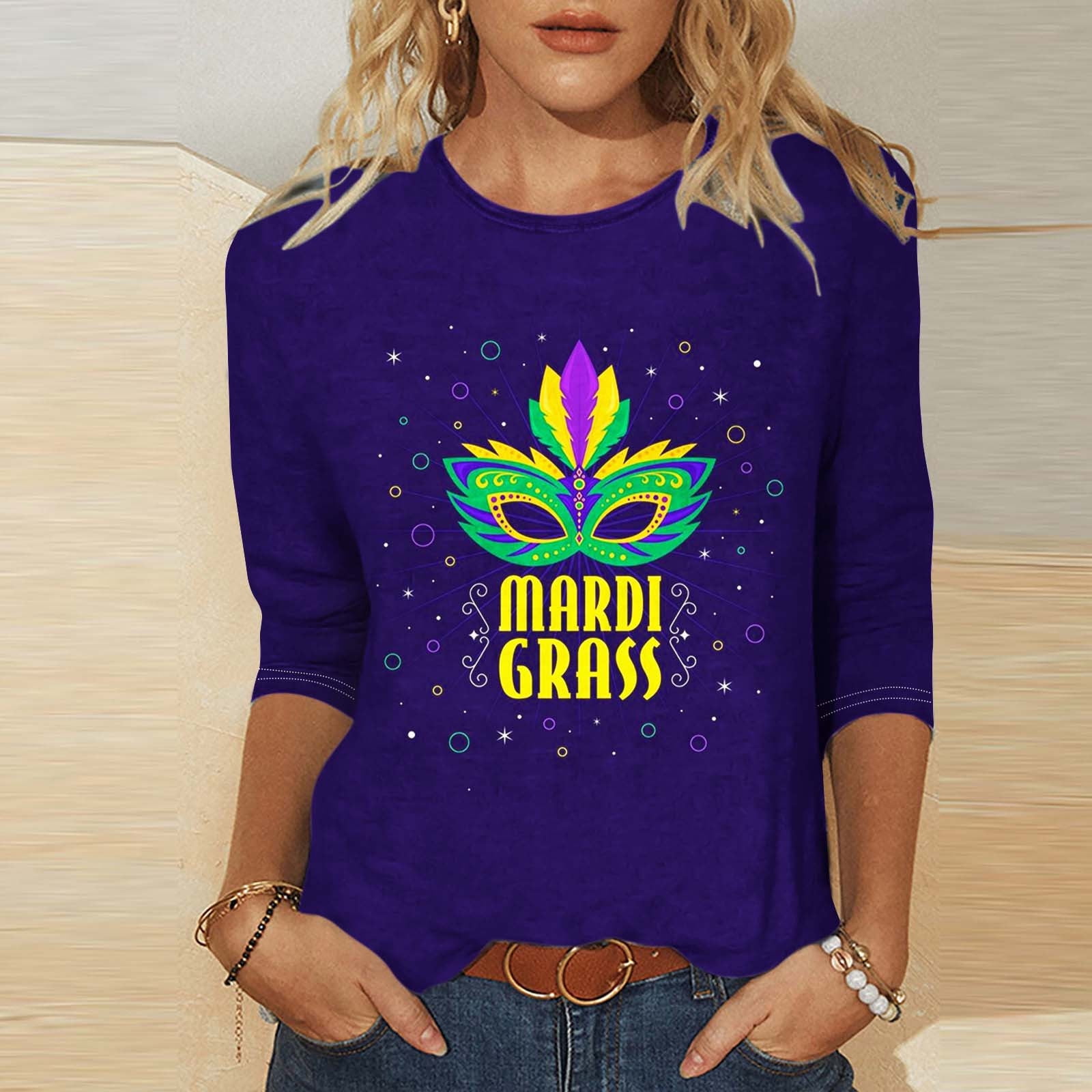 mardi gras polo shirts women