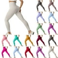 thumbnail image 1 of DDAPJ pyju Workout Leggings for Women No See-Through Tummy Control High Waisted Running Yoga Pants Buttery Soft Ankle Length Legging 4 Way Stretch Clearance Sale Mint Green S, 1 of 4