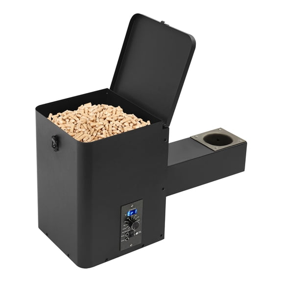DDBESSIC 180-450 Pellet Smoker Hopper Assembly Kit Precise Heating Control Electric Wood Pellet Smoker Grill Part Electric Pellet Hopper Conversion Kit