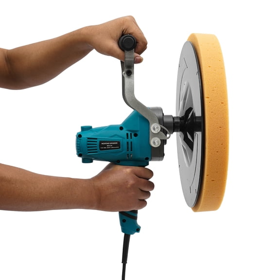 DDBESSIC 850W Ergonomic Handheld Wall Sander Electric Sander Floor Smoothing Polishing Machine 3 Grinding Discs