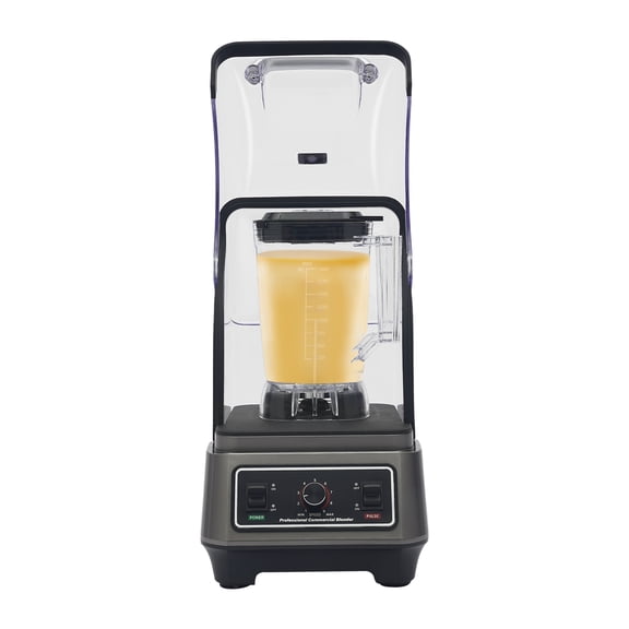 DDBESSIC 9 Gears Multifunctional Blending Machine with Thick Shield Food-grade Commercial Blender with Speed Control for Home Restaurant 1600W