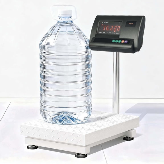 DDBESSIC High Precision Weighing Indicator Set Premium Versatile Weight Indicator Tilted Display 2.5T/4400lbs