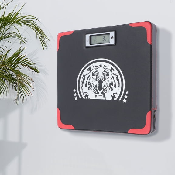 DDBESSIC Wall-Mount Boxing Strength Tester Boxing Punching Tester with LCD Display Striking Training Pad