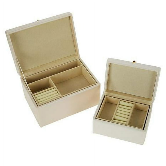 DDGS AUGUST & LEO JEWELRY BOX SET - IVORY