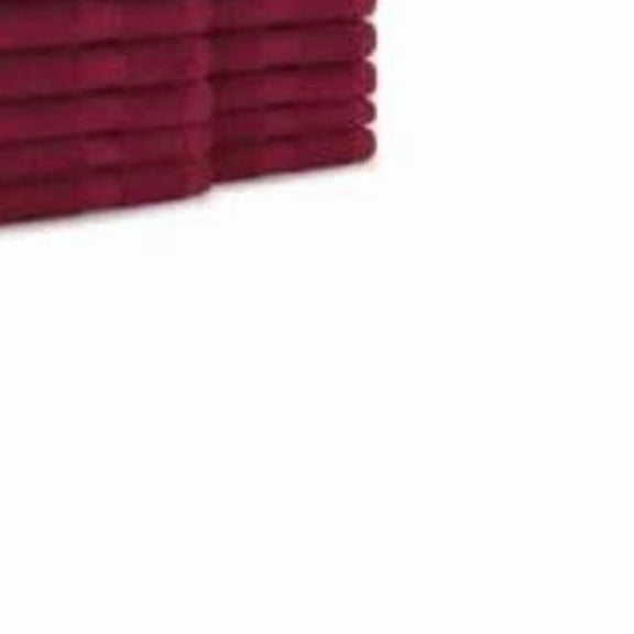 DDI 2385657 100 Percent Cotton Washcloths - 12 x 12, Burgundy - Case of 300