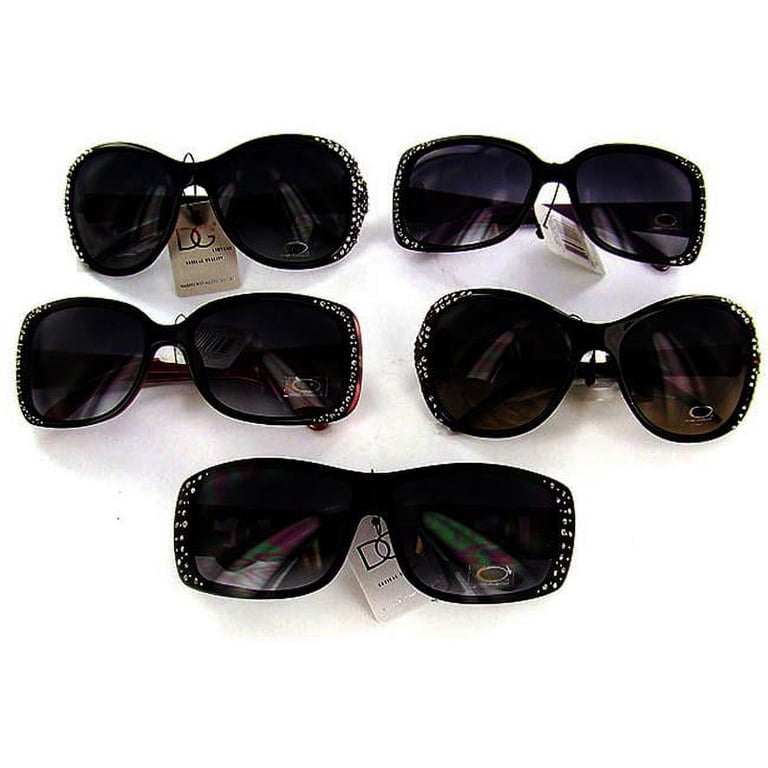 DDI 1037454 DG Sunglasses with Crystals Case of 3 - Walmart.com