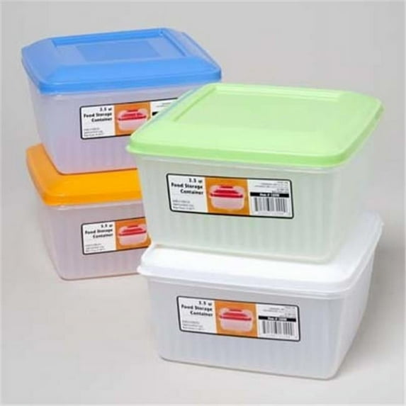 DDI 1175855 4.75 Inch Square Food Storage Container Case Of 48