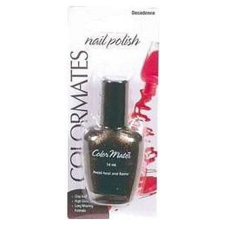 DDI 1187234 Colormates Nail Polish Decadence