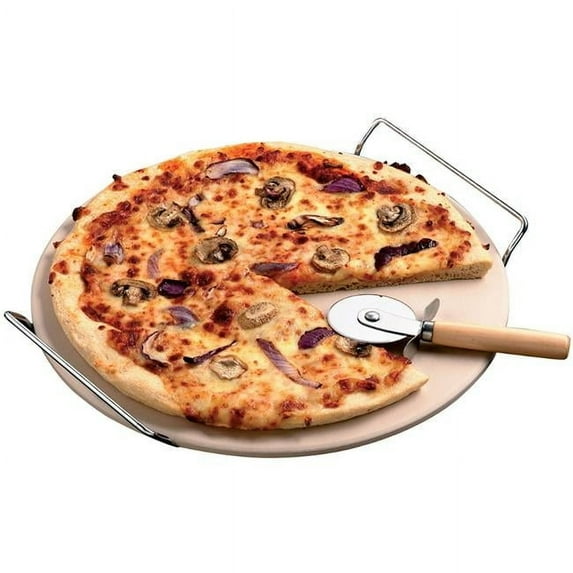 DDI 1475546 KitchenWorthy 13" Pizza Stone Set Case of 6