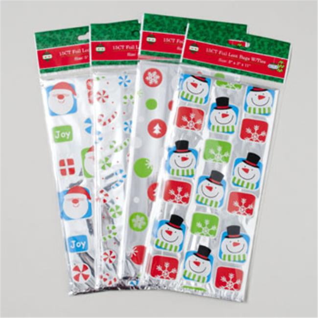 DDI 1870003 Christmas Loot Bags, 15 Count — free download