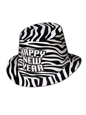 DDI 1908253 Zebra Print Hi-Hat Case of 25