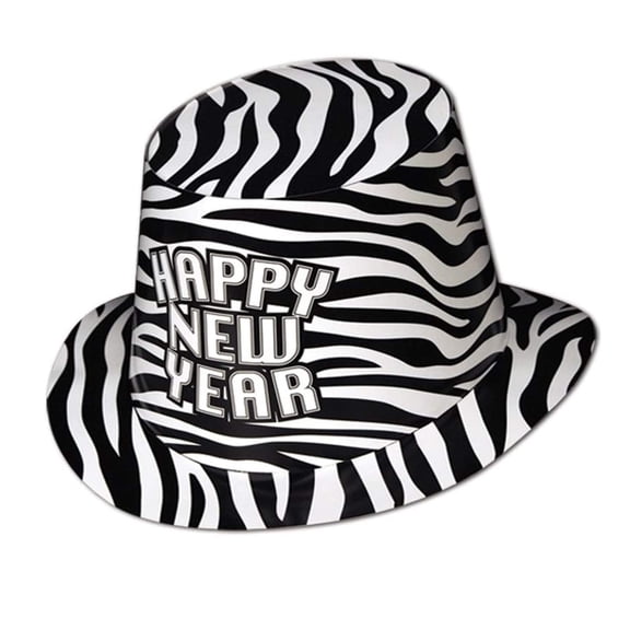 DDI 1908253 Zebra Print Hi-Hat Case of 25