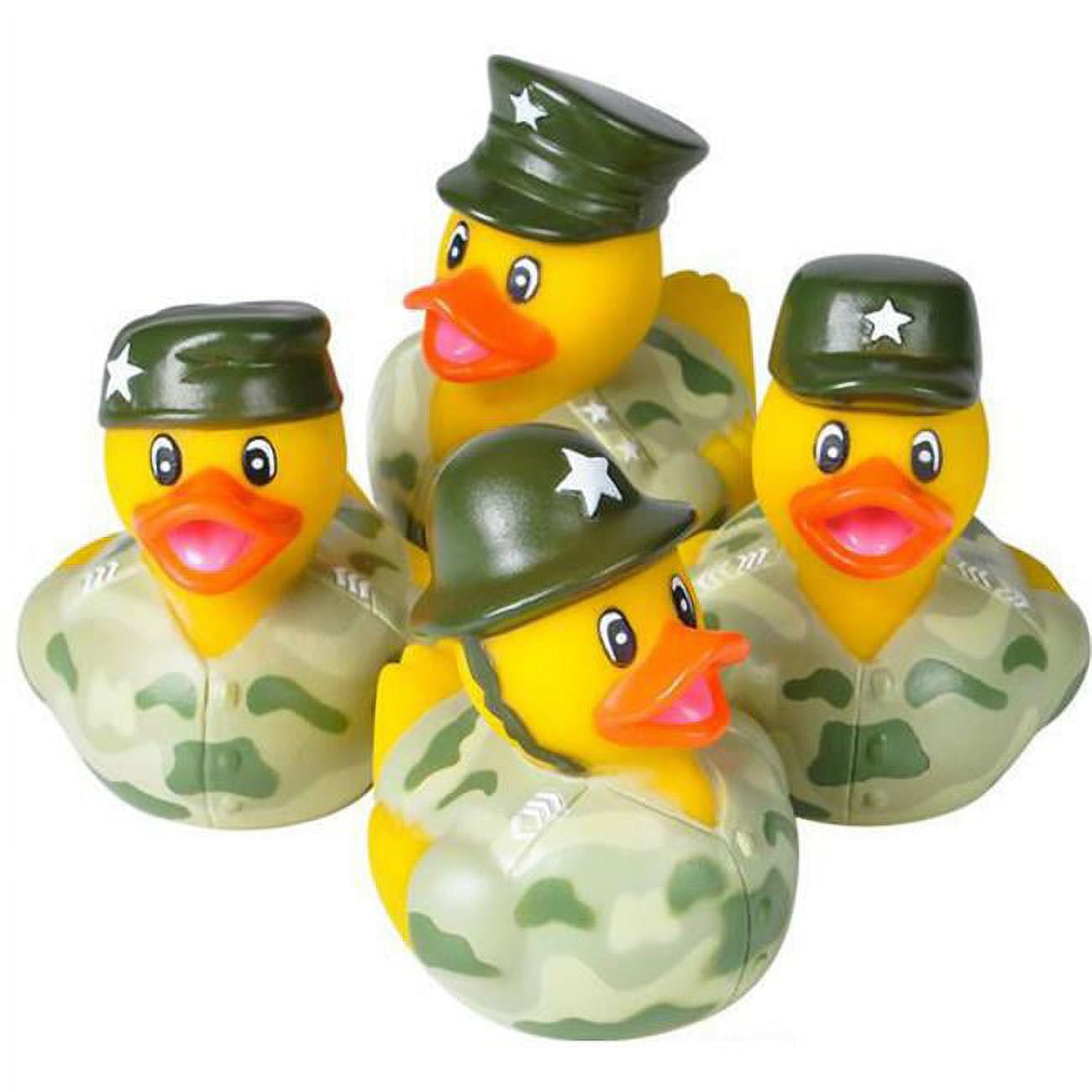 DDI 1930816 2 Assorted Army Camouflage Rubber Ducks Case of 576 