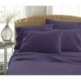 thumbnail image 1 of DDI 1941664 Queen Premium Double Brushed 6 Piece Sheet Set - Purple Case of 12, 1 of 2