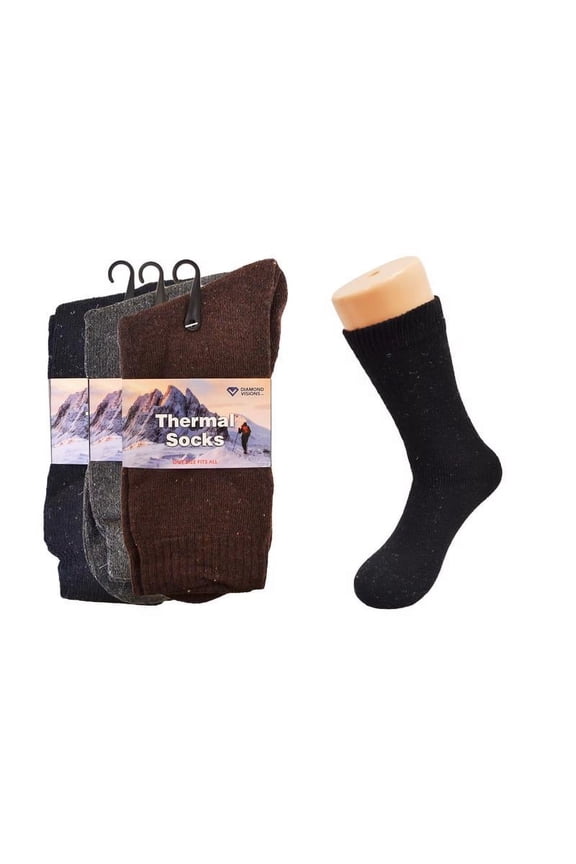 DDI 1981299 Men's Thermal Socks Case of 36