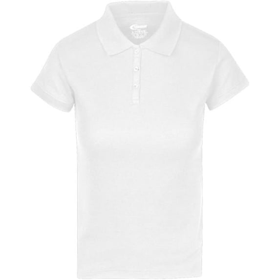 DDI 1982226 Premium White Juniors Polo Shirts - Size S Case of 6
