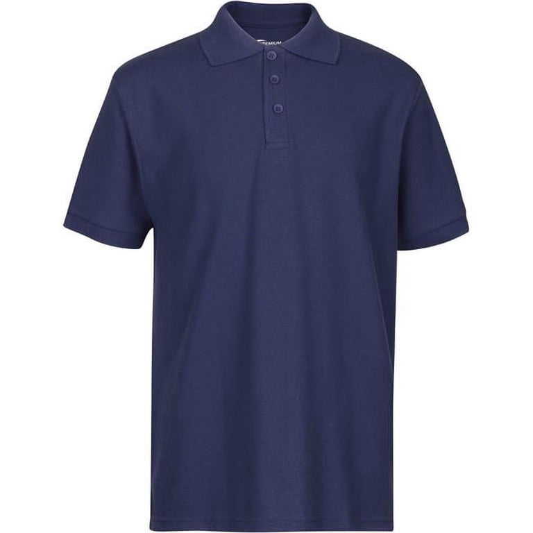 DDI 1982398 Premium Navy Youth Polo Shirt - Size 5/6 (XS) Case of