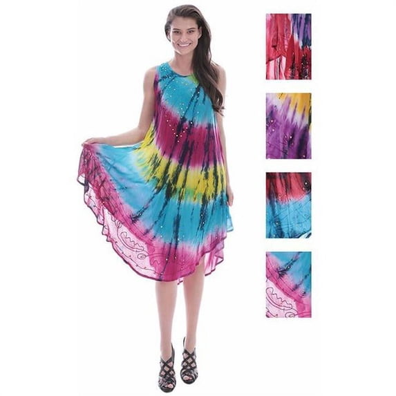 DDI 1989153 Women's Sudan Dye Dresses with Accent Stitching Case of 48