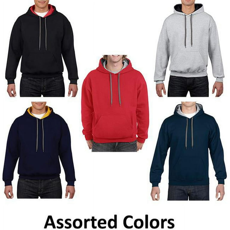DDI 2003518 Irregular Gildan Hoodies Style 185C00 Assorted Case of 12 Walmart