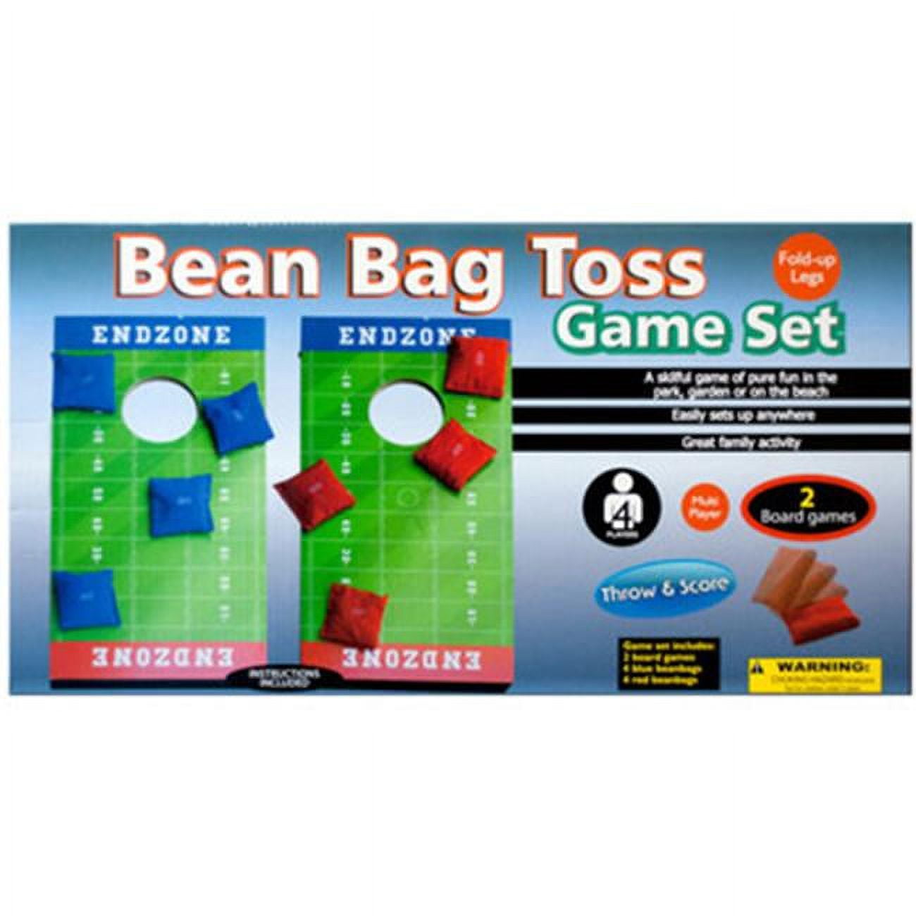 DDI 2123565 Toss n Score Bean Bag Toss Game Set Pack of 6