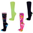 thumbnail image 1 of DDI 2126583 Women's Neon Knee High Novelty Socks - 4-Pack - Size 9-11 Case of 6, 1 of 1