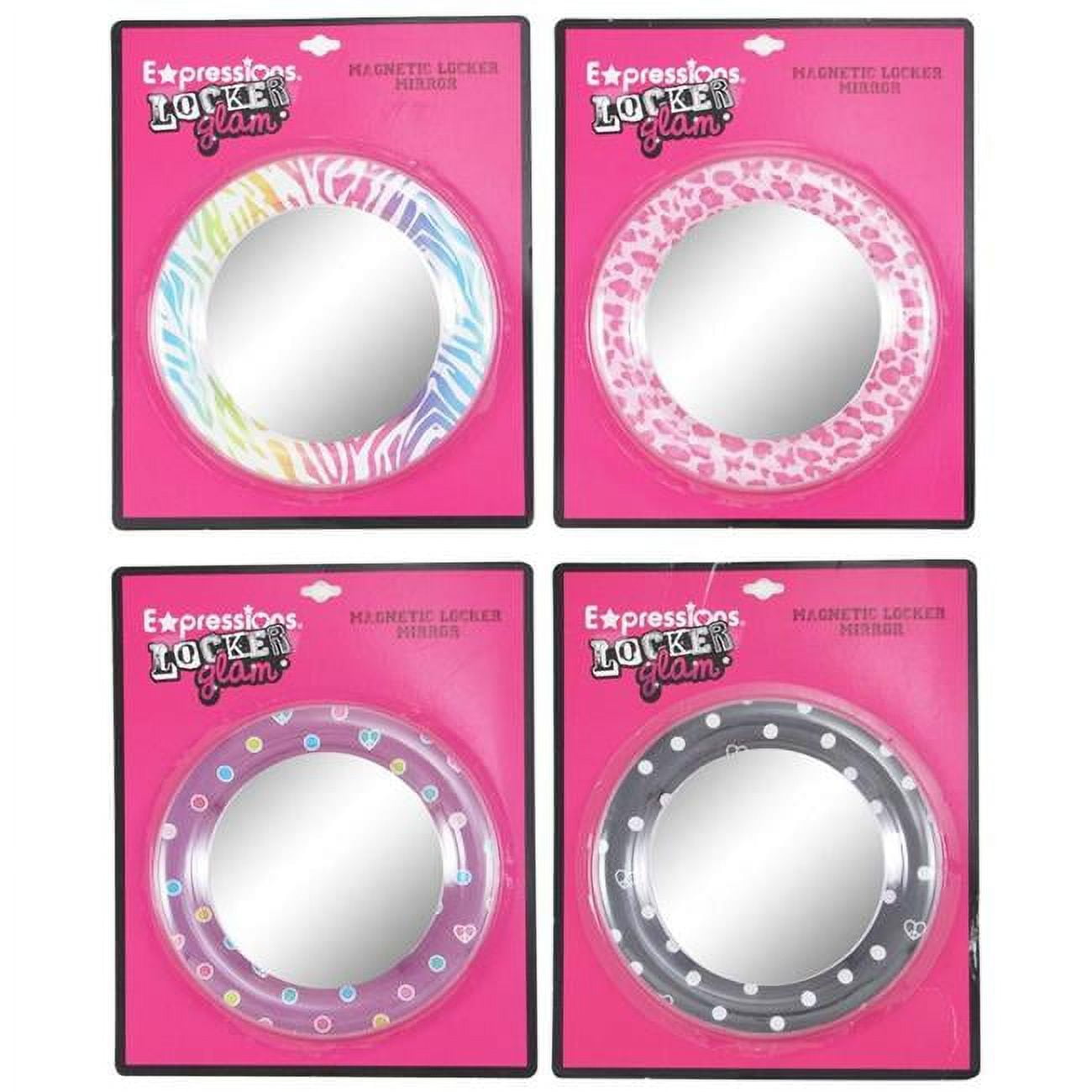 DDI 2131273 Expressions Round Locker Mirrors Case of 48