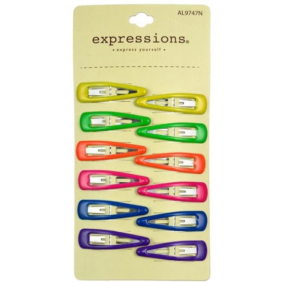 DDI 2132868 Expressions 12 Piece Epoxy Snap Clips Case of 48