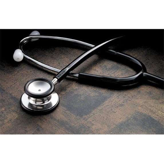 DDI 2169585 Stainless Steel Stethoscope , 28", Black Non-Latex