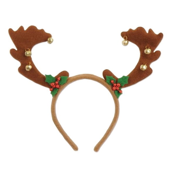 DDI 2181375 Reindeer Antlers with Bells Case of 12
