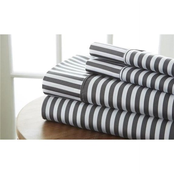 DDI 2185444 King Premium Arrow Pattern 4 Piece Sheet Set - Yellow Case of 12