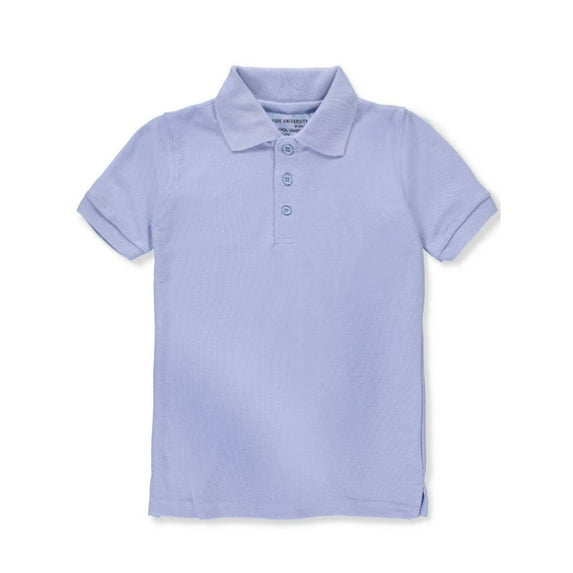 DDI 2267289 Boys' Light Blue Short Sleeve Polo Shirt - Size 5 Case of 36