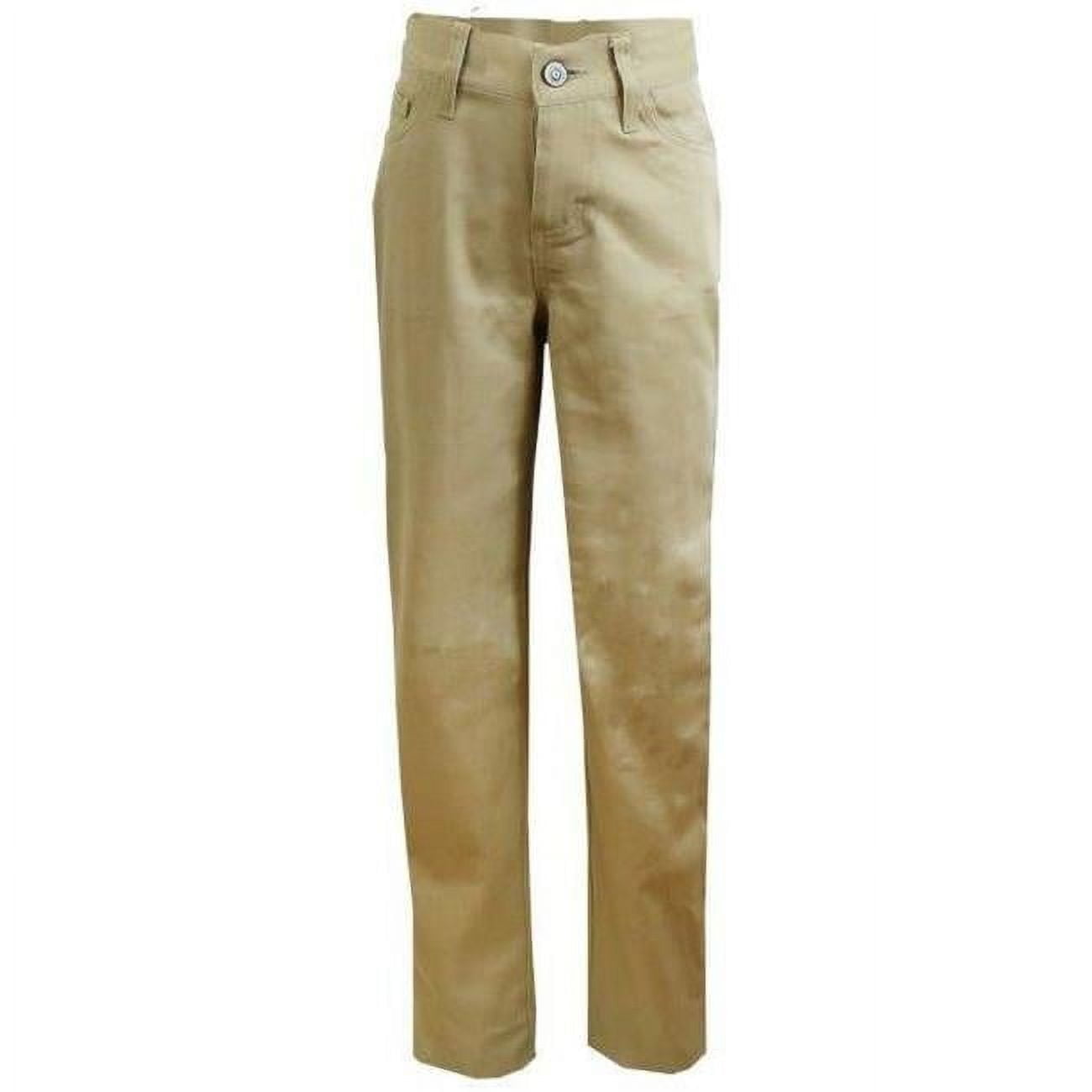 AUTHENTIC GALAXY DDI 2270020 Juniors' Khaki Fashion Stretch Skinny Pants - Size 7/8 Case of 24