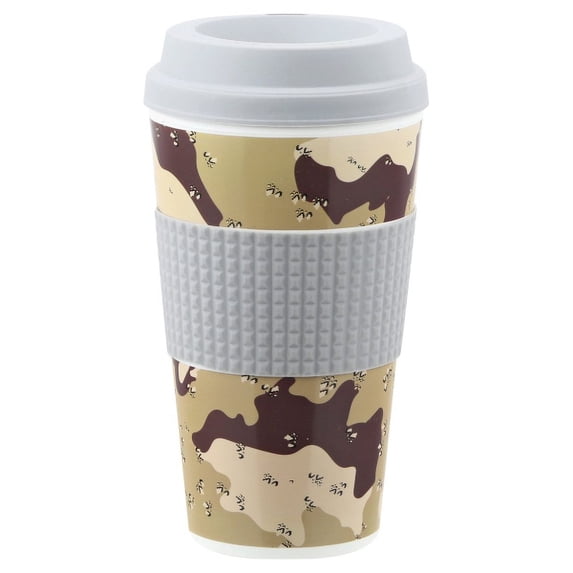 DDI 2287795 16-Piece Camouflage Travel Mug PDQ - 16.5 oz Case of 16