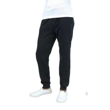 DDI 2289310 Men's Heavyweight Fleece Joggers - Black  S - 2 X Case of 24