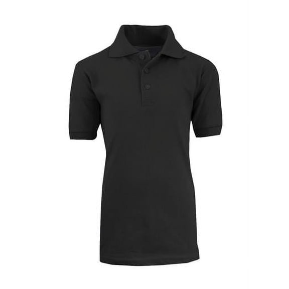 DDI 2290296 A+ School Uniform Polo Shirt - Black Medium Case of 36