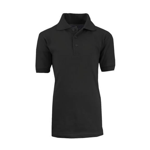 DDI 2290297 A+ School Uniform Polo Shirt - Black Small Case of 36