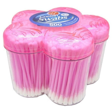 DDI 2290695 COTTON SWABS IN FLOWER BOX Case of 96