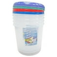 thumbnail image 1 of DDI 2316370 Fresh &amp; Fresh 10 Liter Round Container Case of 12, 1 of 1