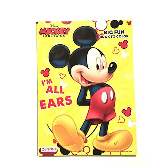 Pre-Owned Disney Animal Friends: Playful Pals (Giant Book to Color) . Paperback