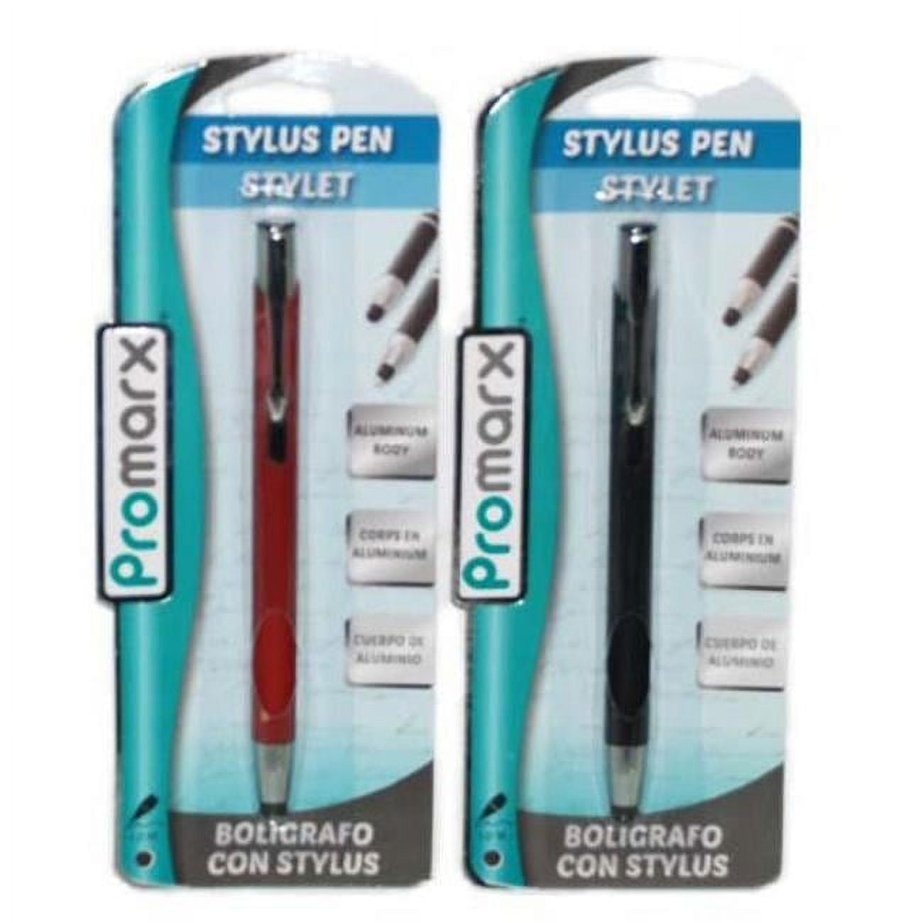 DDI 2324243 Promarx Stylus Pen - Single Red/Black Assorted Case of 48