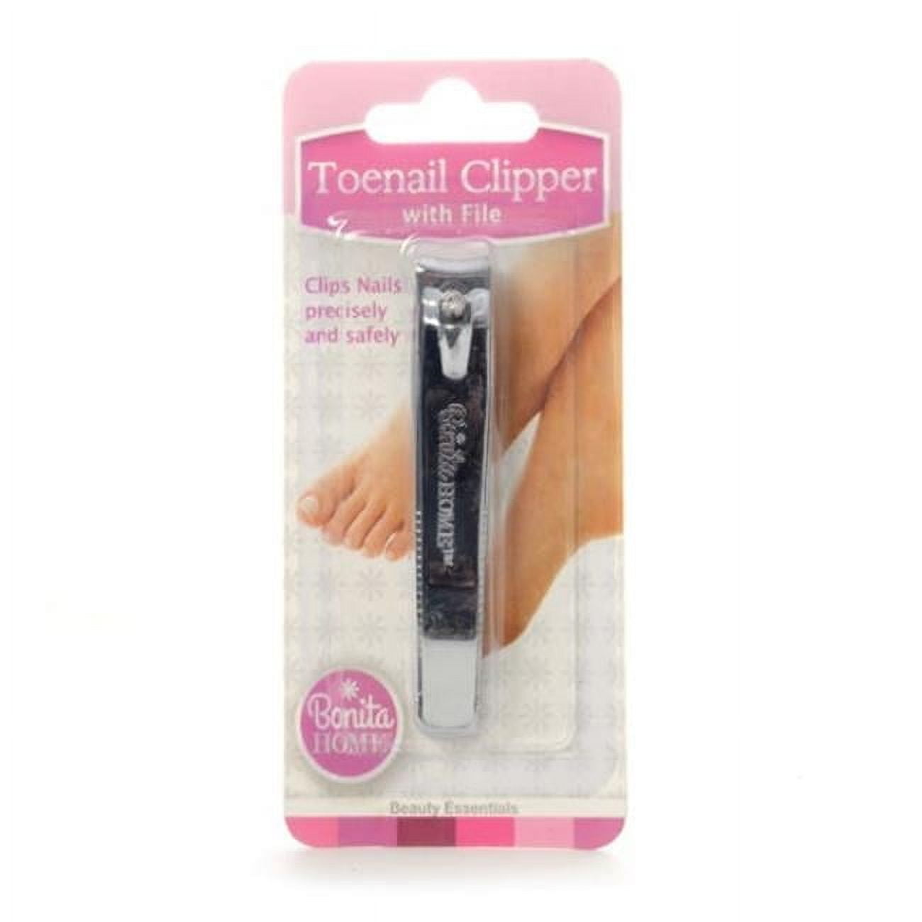 DDI 2324391 Bonita Home Toe Nail Clipper with File Case of 144