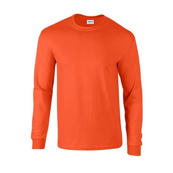 DDI 2326578 Gildan Irregular - Mill Graded Irregular Gildan Longsleeves T-Shirt, Orange - Large - Case of 12